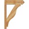 Ekena Millwork Funston Rough Sawn Arts and Crafts Outlooker, Western Red Cedar, 6"W x 20"D x 28"H OUT06X20X28FST03RWR - alternate 2